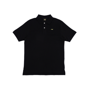 Rost Martin Cotton Polo Shirt - Black
